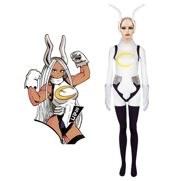 My Hero Academia Mirko Rumi Usagiyama Rabbit Hero Cosplay Costume ...