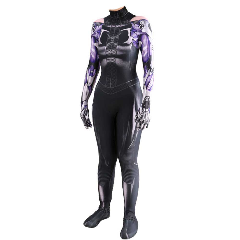 Alita Cosplay Costume Movie Alita: Battle Angel Zentai Suit Bodysuit