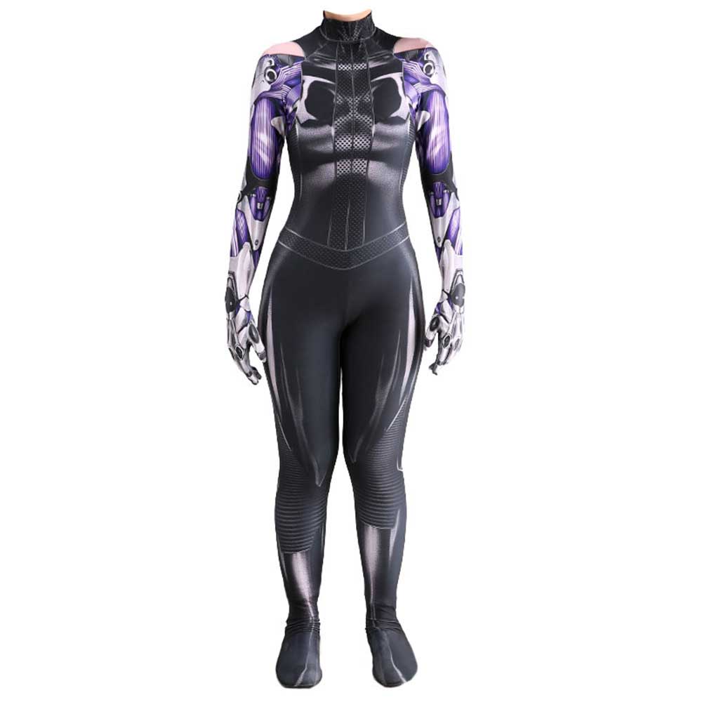 Alita Cosplay Costume Movie Alita: Battle Angel Zentai Suit Bodysuit