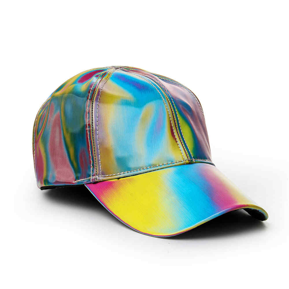 Fashion Marty McFly Licensed for Rainbow Color Changing Hat Cap Back to the Future Props Bigbang G-Dragon Baseball Cap Dad Hat